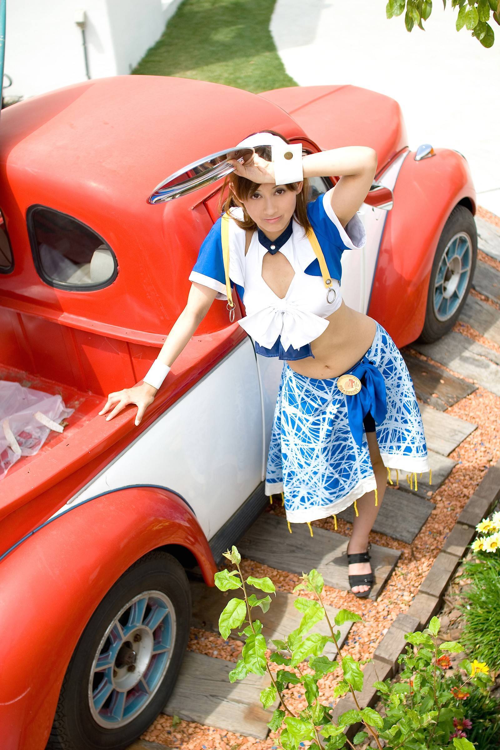 [Cosplay] 蓝色制服诱惑 Welcome to Pia Carrot